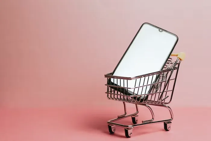 A product photographed for an online shop